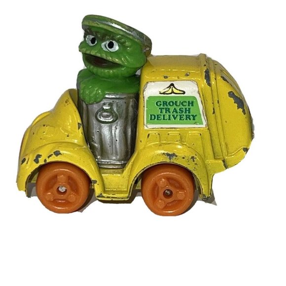 Vintage Sesame Street Playskool/Hasbro 1980’s Die Cast Cars Muppets Lot of 5 - Picture 5 of 16